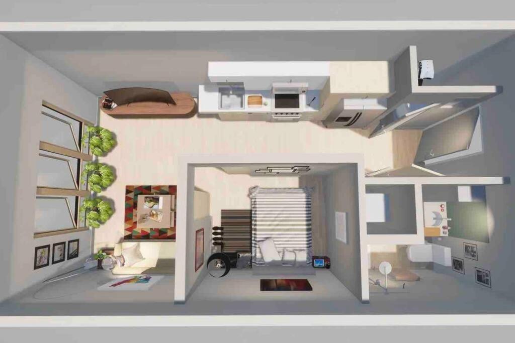 Studio Apartment, Queen Bed, Wifi, Kitchen, Washer & Dryer In ชาร์ล็อต ภายนอก รูปภาพ